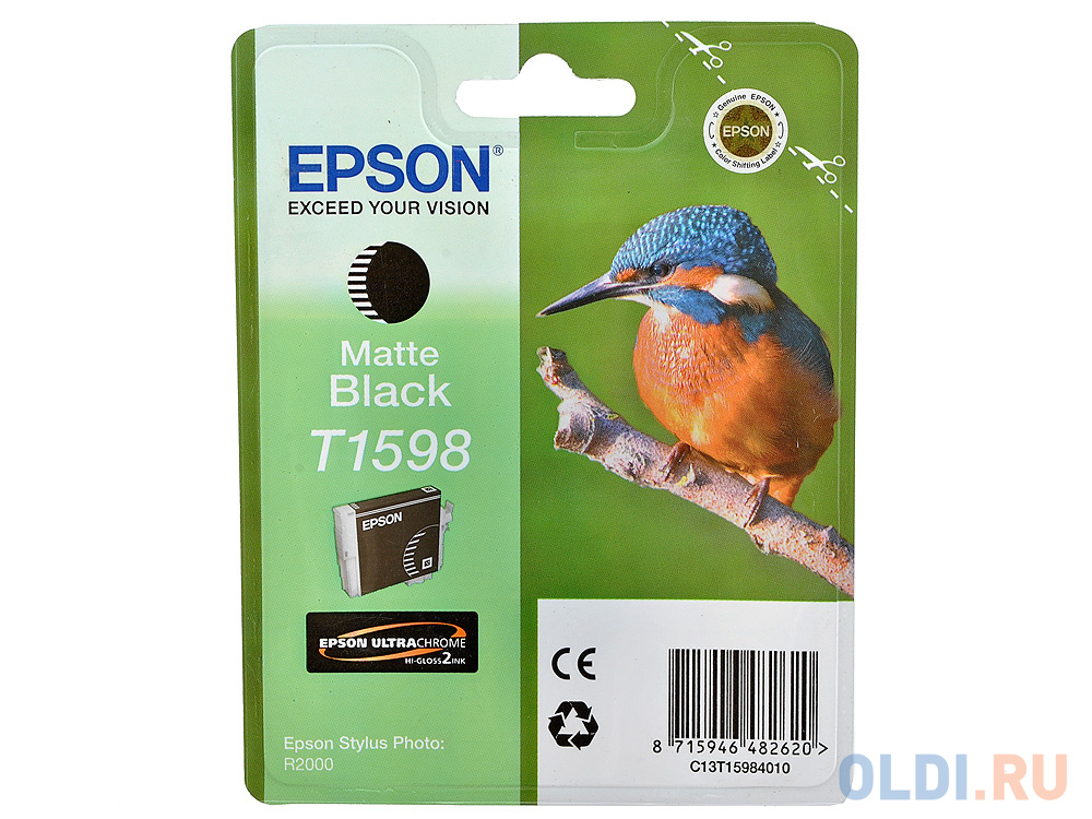 Картридж Epson C13T15984010 850стр Черный матовый