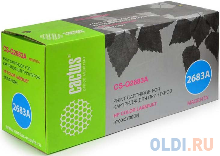 

Картридж Cactus CS-Q2683AV 6000стр Пурпурный