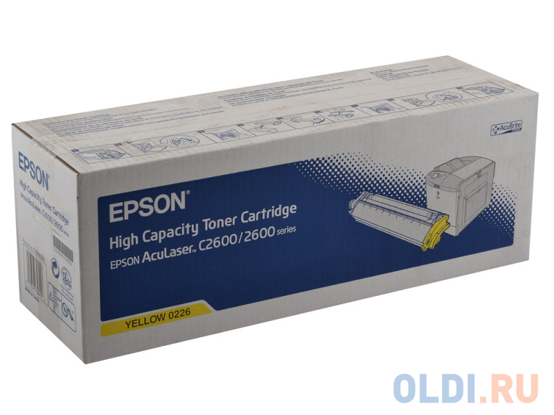 

Картридж Epson C13S050226 5000стр Желтый