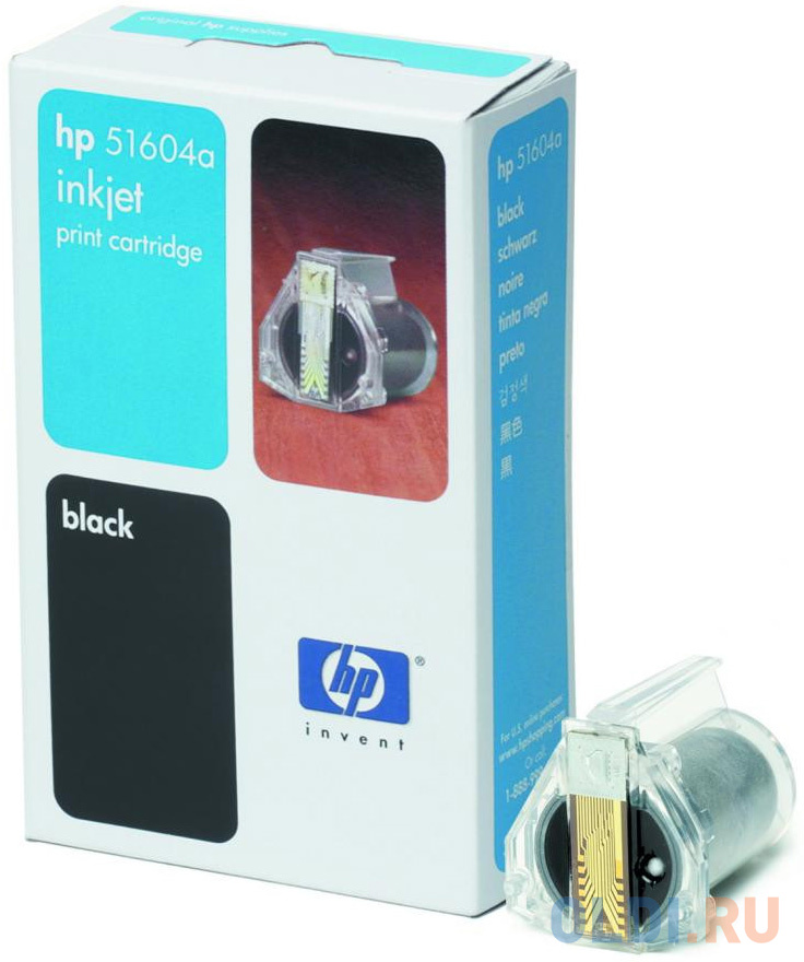 Картридж HP 51604A для HP Thinkjet Quietjet Paintjet Black Plain Paper Print Cartridge черный print cartridge g