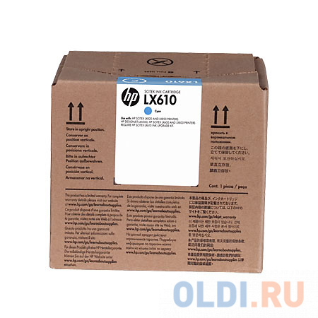 

Картридж HP CN670A для HP Scitex LX610 голубой