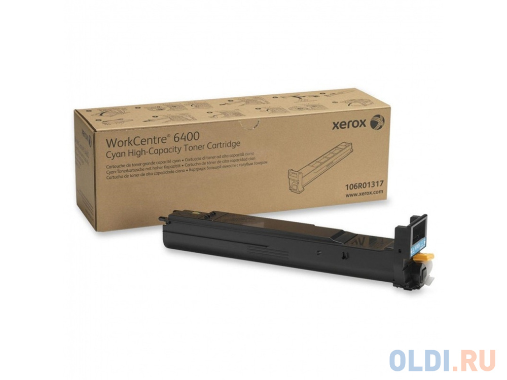 

Тонер Xerox 106R01317 14000стр Голубой