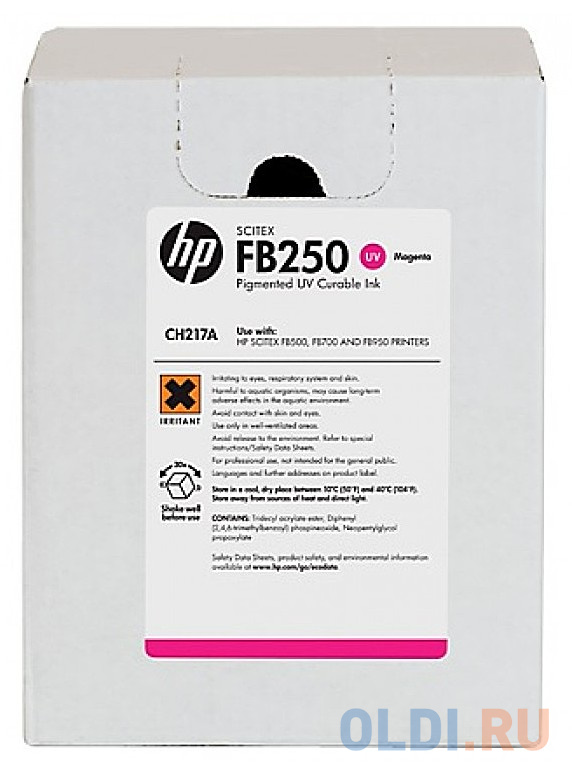 

Картридж HP CH217A для Scitex FB250/FB500/FB700/FB950 пурпурный