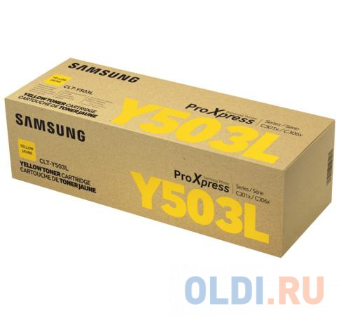 Картридж Samsung CLT-Y503L 5000стр Желтый