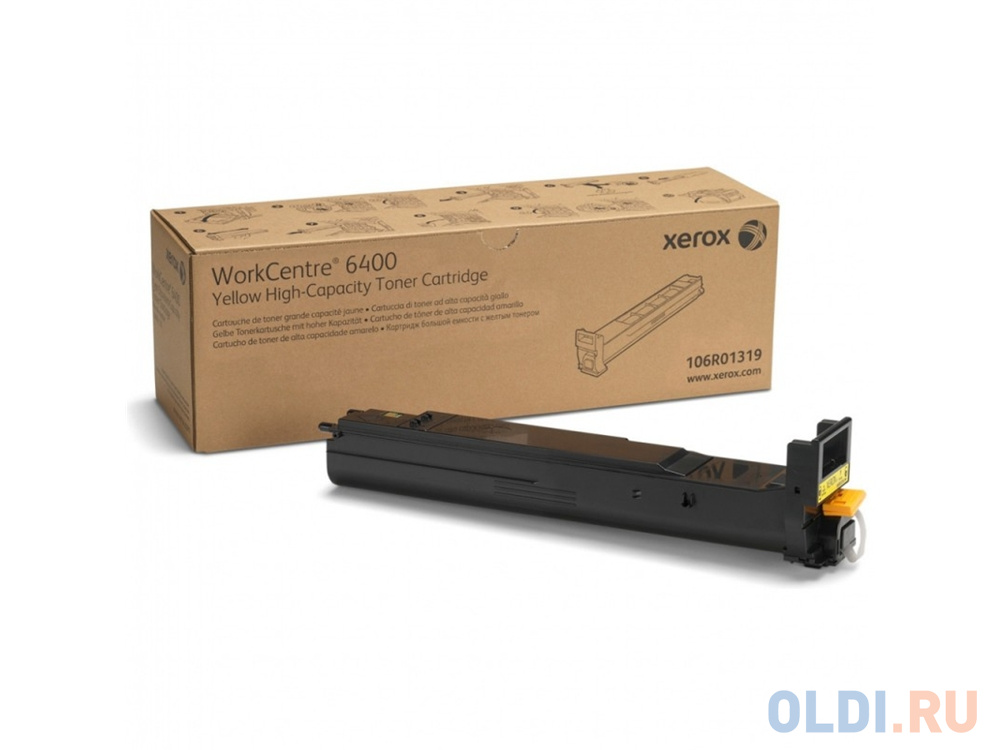 

Тонер Xerox 106R01319 14000стр Желтый