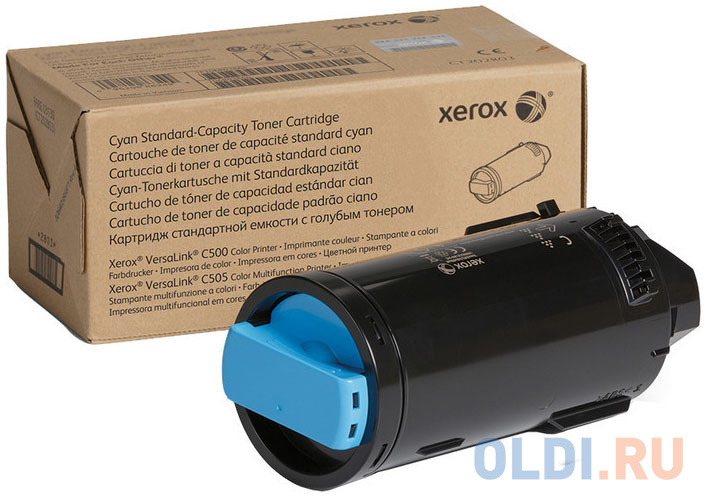

Картридж Xerox 106R03908 6000стр Голубой