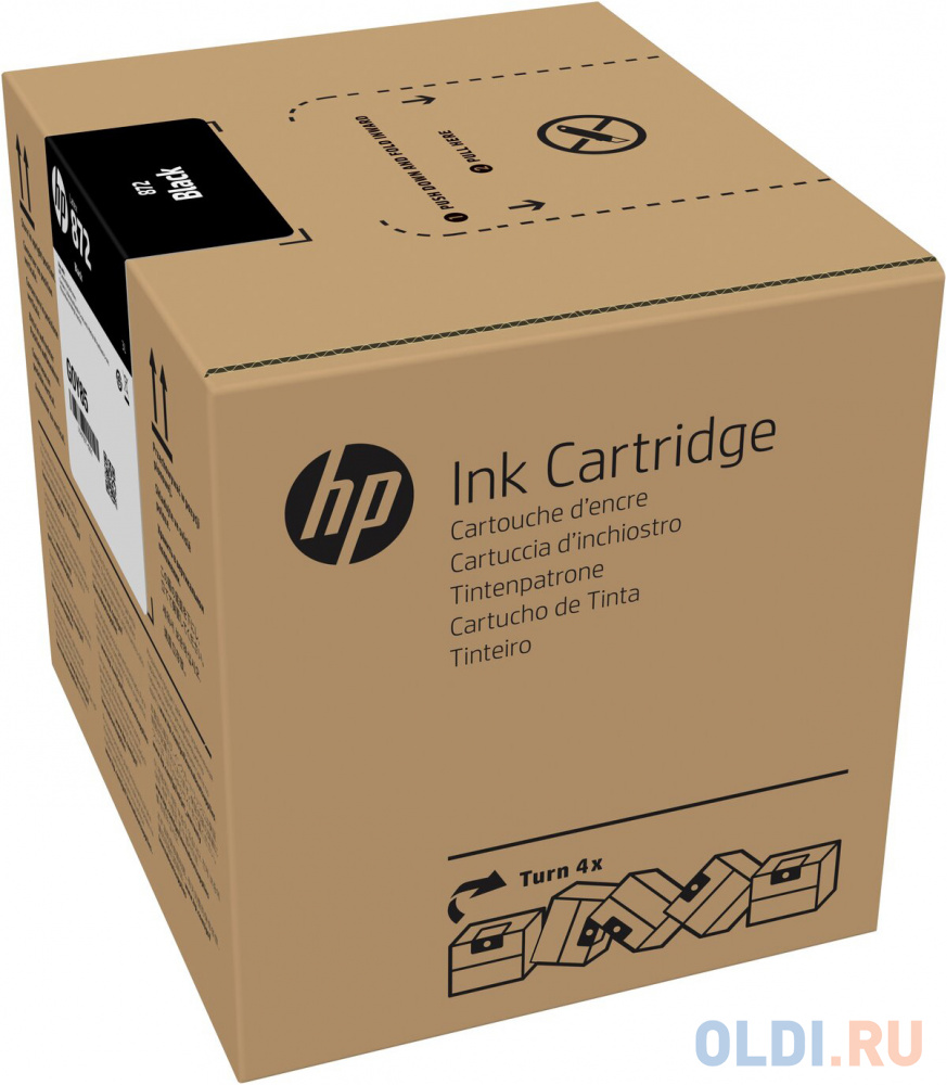 HP 872 3L Black Latex Ink Crtg