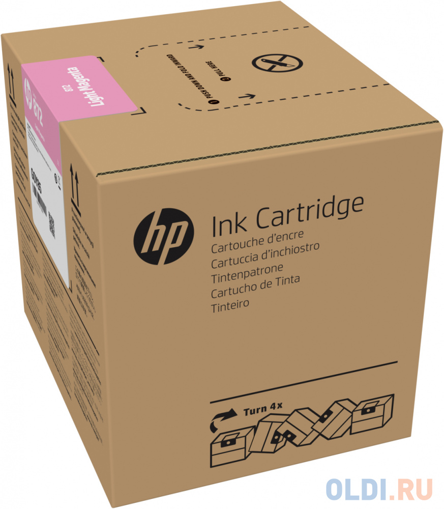 HP 872 3L Lt Magenta Latex Ink Crtg
