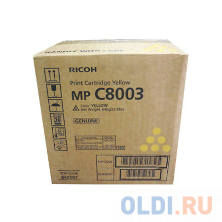 

Toner Yellow MP C8003