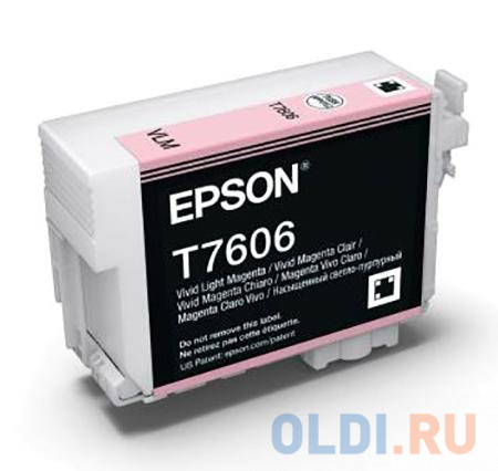 Картридж Epson C13T76064010 для Epson SC-P600 пурпурный