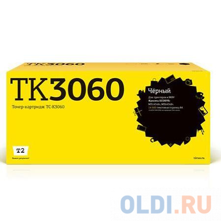 Картридж T2 TC-K3060 14500стр Черный комплект сервисный kyocera сервисный комплект mk 3060 для m3145idn m3645idn
