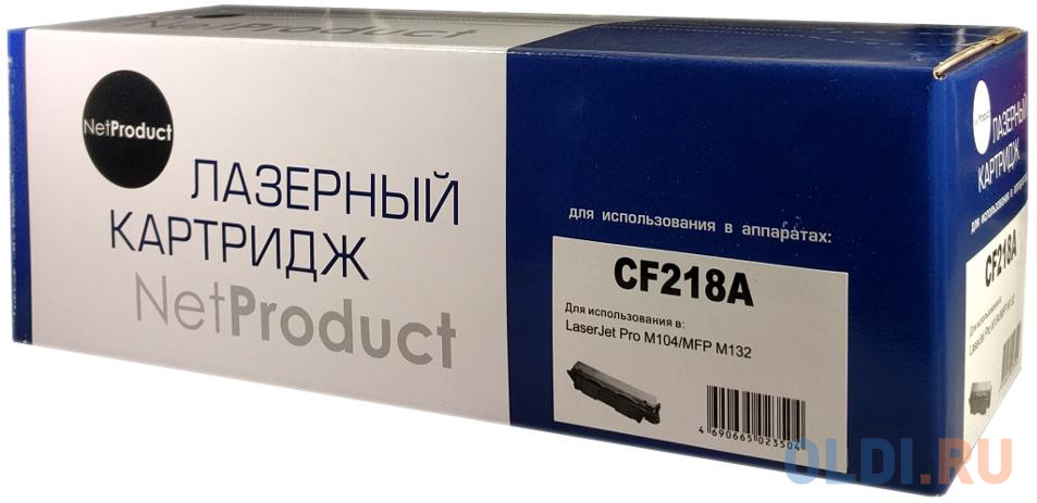 Картридж NetProduct CF218A 1400стр Черный