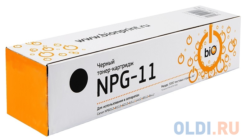 

Bion NPG-11 Тонер для Canon NP6012/6112/6212/6312/6412/6512/6612 , 5000 стр. [Бион