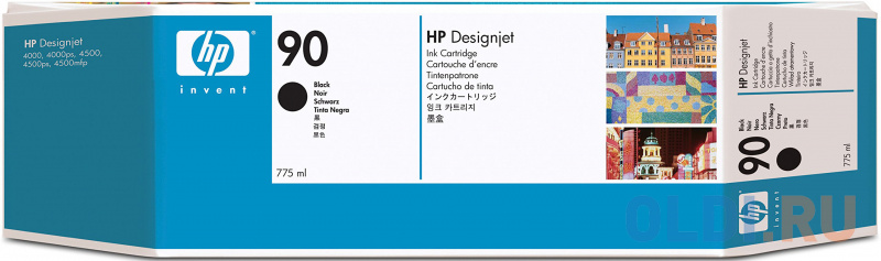 

Картридж HP C5095A № 90 для HP DJ 4000 черный 3шт