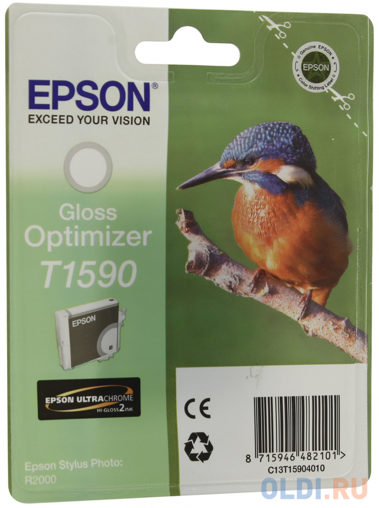 Картридж Epson C13T15904010 Optimizer T1590 C13T15904010 для Epson Stylus Photo R2000 Gloss глянцевый - фото 1