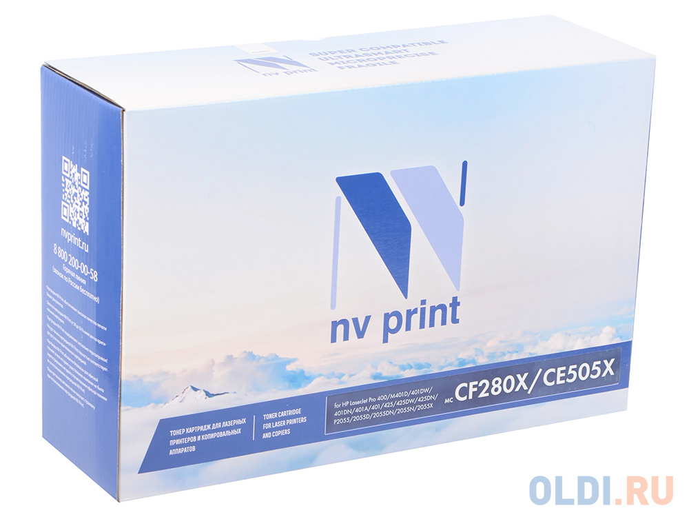 Картридж NV-Print CF280X/CE505X 6900стр Черный фото