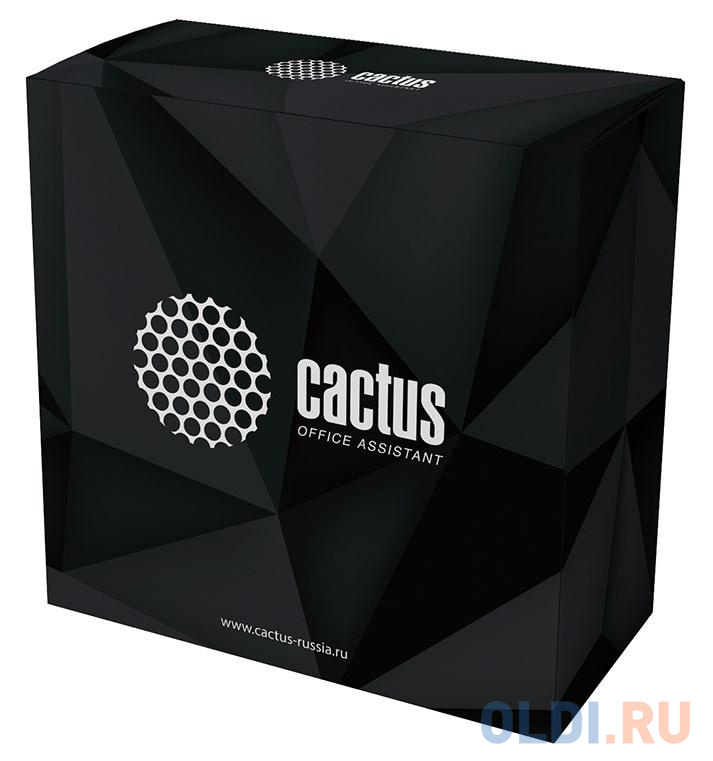 Пластик для принтера 3D Cactus PLA d1.75мм 0.75кг CS-3D-PLA-750-ORANGE кашпо флэйм альтернатива ø30 h50 v24л пластик белый