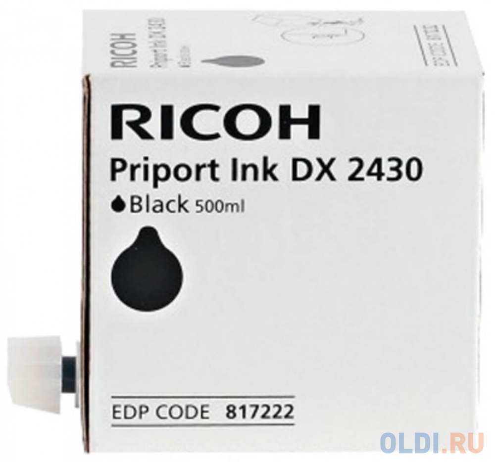 Чернила Ricoh 817222 тип 2430 для DX2330/2430 черный