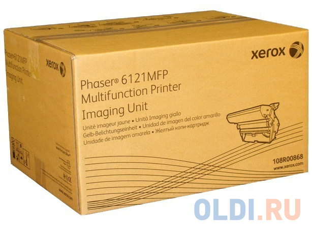 

Фотобарабан Xerox 108R00868 для Phaser 6121MFP черный 20000стр / цветной 10000стр
