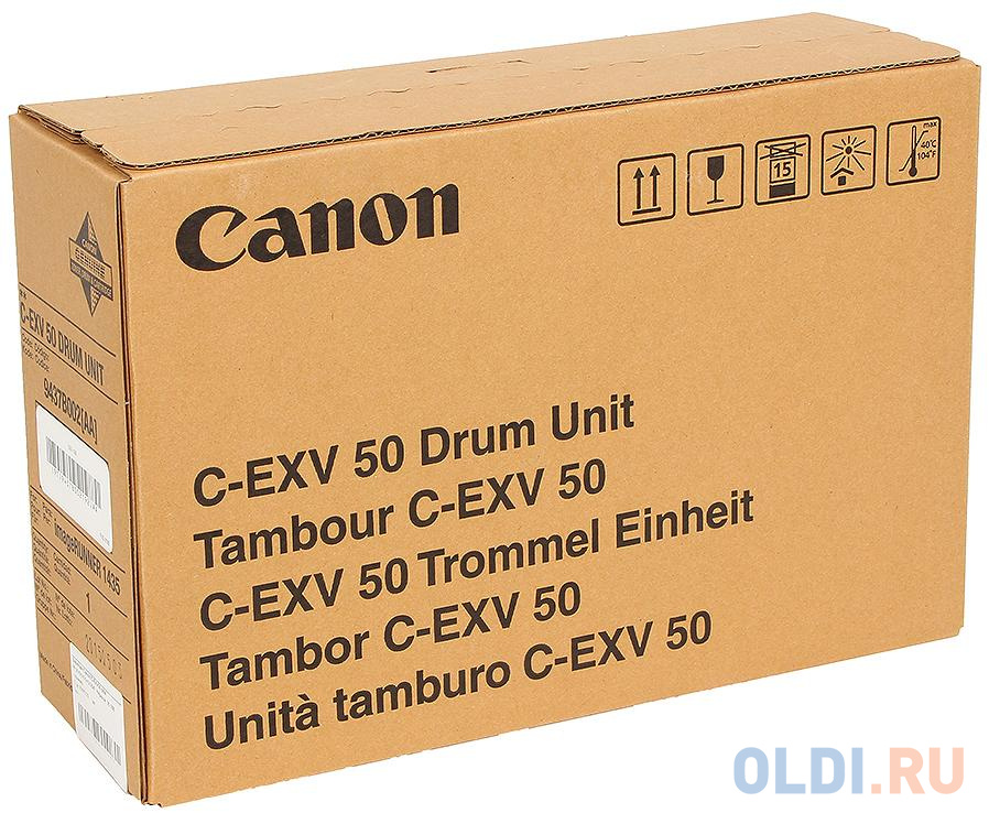 Фотобарабан Canon C-EXV50 17600стр Черный барабан cet cet5265n для canon ir1435 1435i 1435if 1435p 35000стр