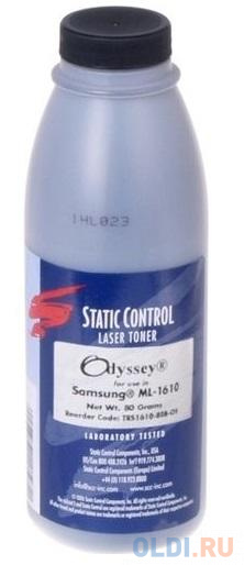 Тонер Static Control TRS1610-80B-OS для Samsung ML1615 черный 80гр - фото 1