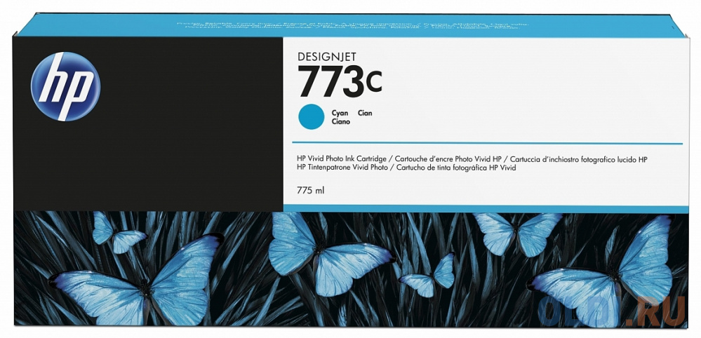 

Картридж HP C1Q42A для DesignJet Z6800/Z6600 голубой