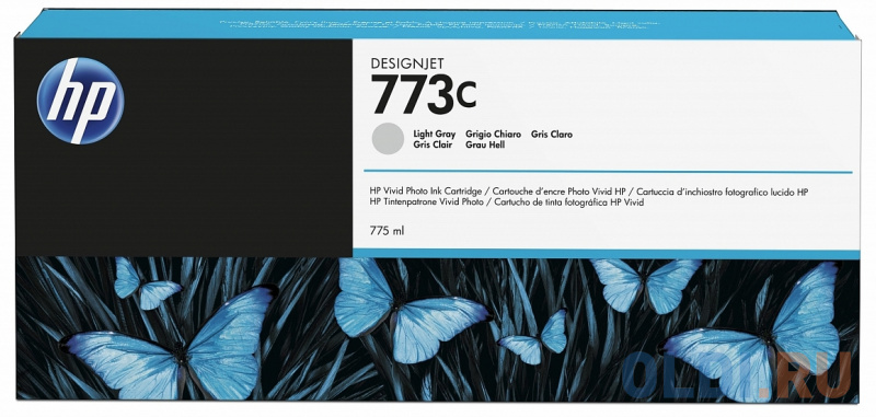 

Картридж HP C1Q44A для DesignJet Z6600/Z6800 светло-серый 775мл