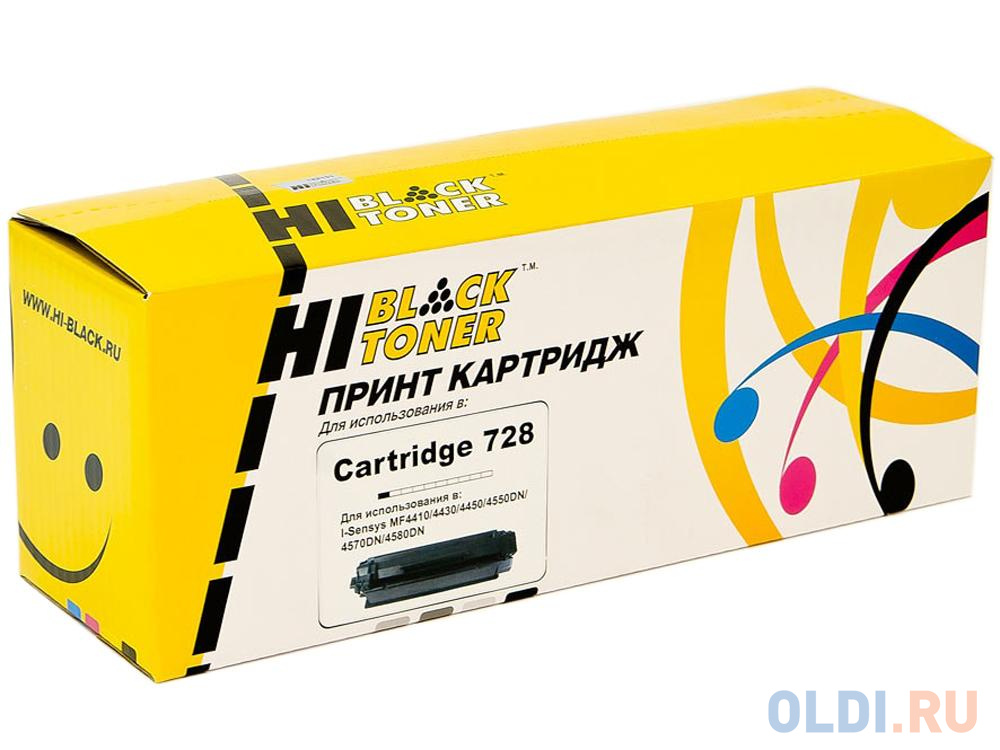 Картридж Hi-Black Cartridge 728 для Canon MF-44100 4450 4420 D520 CRG-728