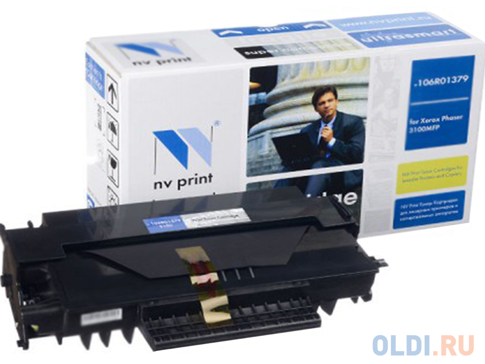 Картридж NV-Print 106R01379 106R01379 106R01379 106R01379 106R01379 6000стр Черный картридж bion 106r01379 для xerox phaser 3100 с чипом 6000стр