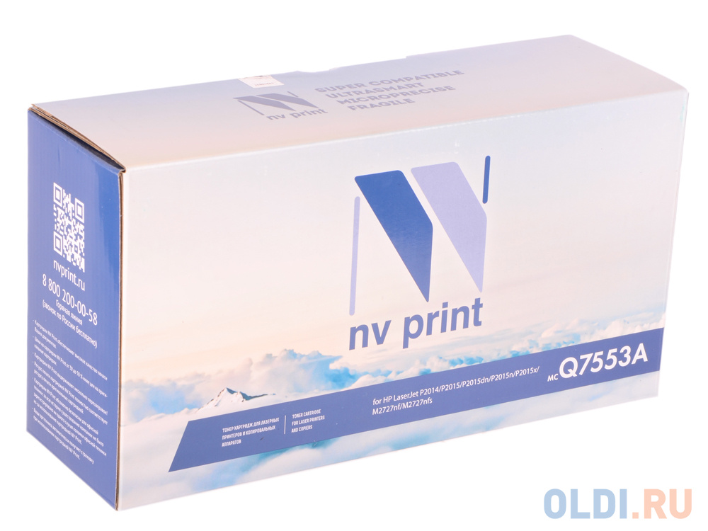 Картридж NV-Print Q7553A 3000стр Черный фото