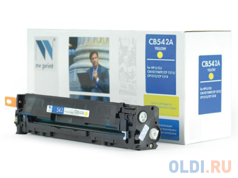 

Картридж NV-Print CB542A для HP Color LaserJet CP1215/1515/CM1312 желтый