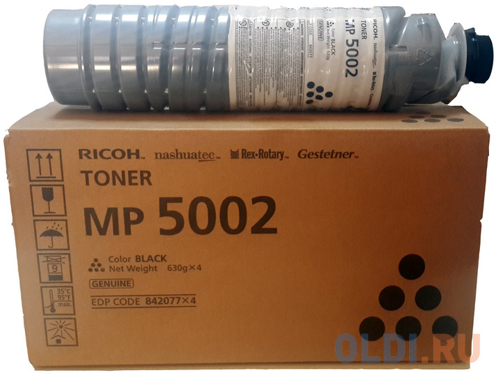 Тонер Ricoh тип MP5002 для Aficio MP3500/4500/4000/5000/4001/5001 черный 842077 - фото 1