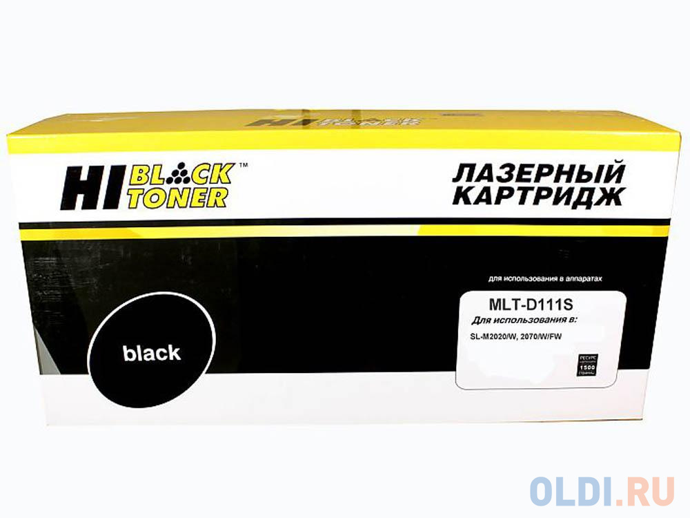 Картридж Hi-Black MLT-D111S 1500стр Черный картридж hi black hb cb541a