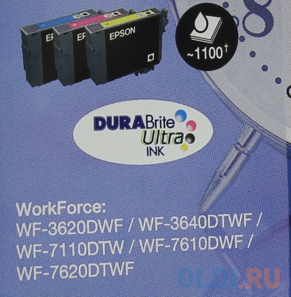 

Картридж Epson C13T27154020 для SC-P600 цветной