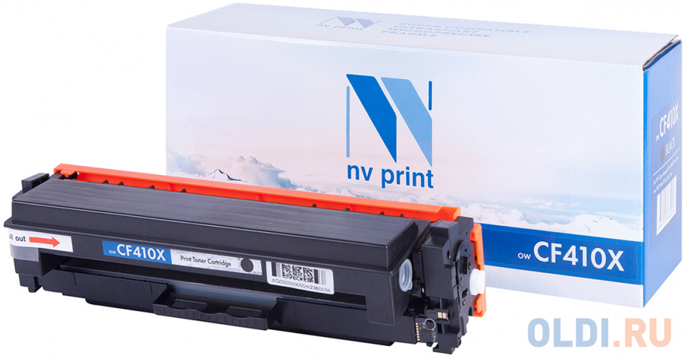 Картридж NV-Print CF410X 6500стр Черный картридж t2 tc h05x 6500стр