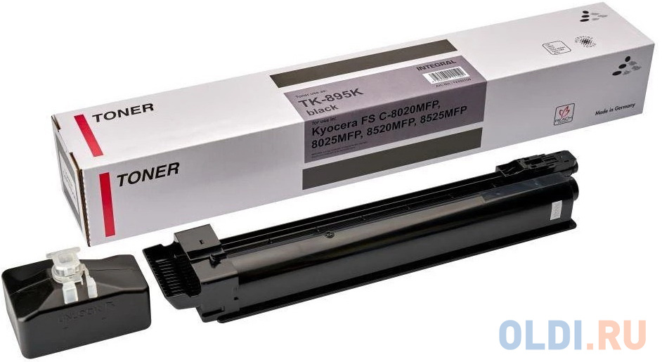 

INTEGRAL TK-895K Тонер-картридж для Kyocera FS-C 8020 MFP FS-C 8025 MFP (12000 стр.) чёрный, с чипом [12100106]