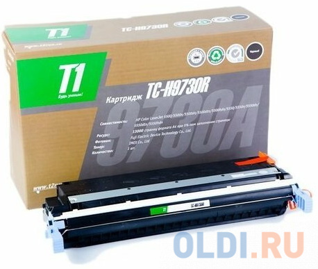 Картридж T2 008R13056 для для Color LaserJet 5500/5500dtn 13000стр Черный TC-H9730R - фото 1