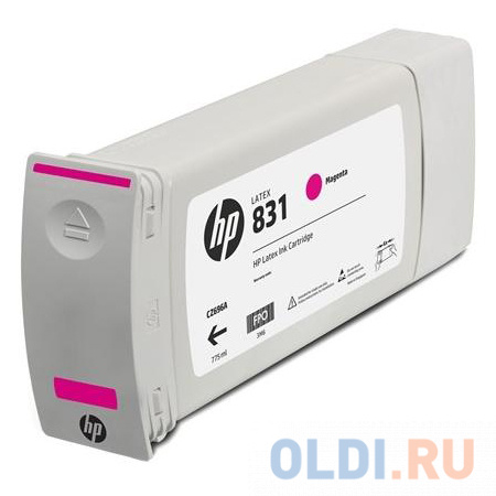 

Картридж HP 831C для HP Latex 310/330/360 пурпурный 775мл CZ699A