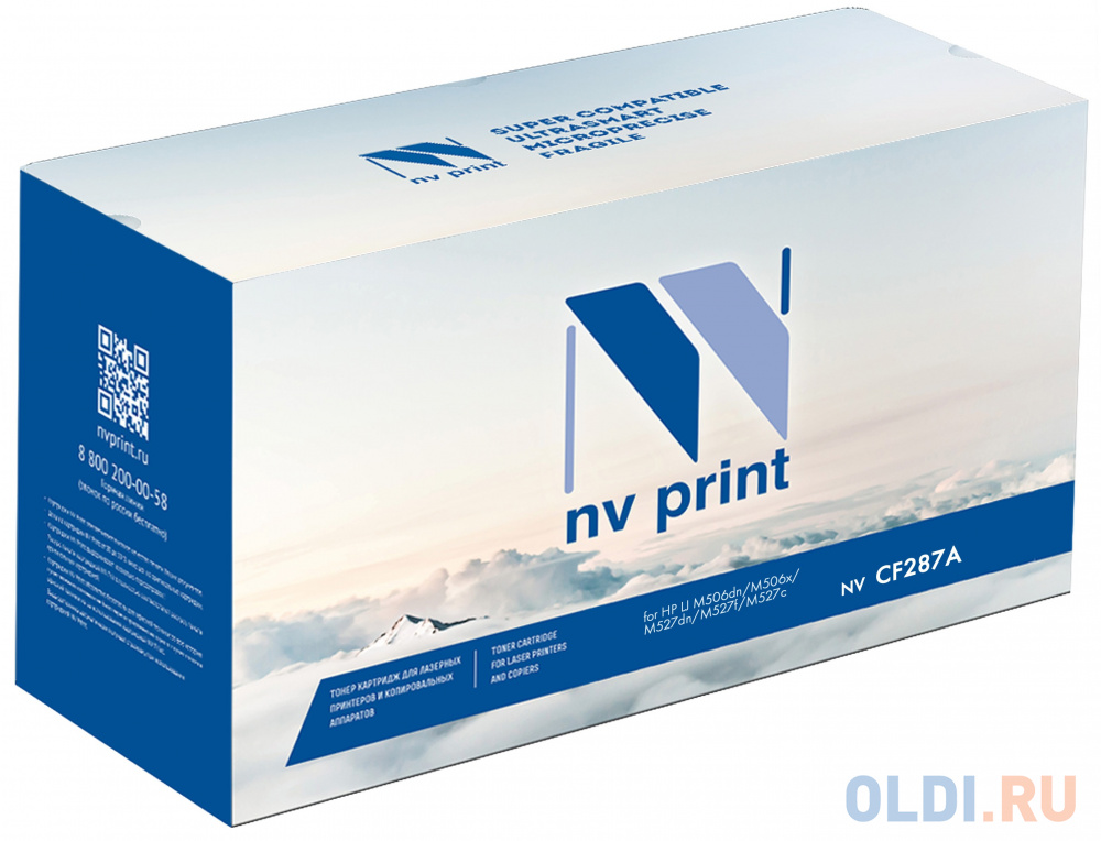 Картридж NV-Print CF287X 18000стр Черный