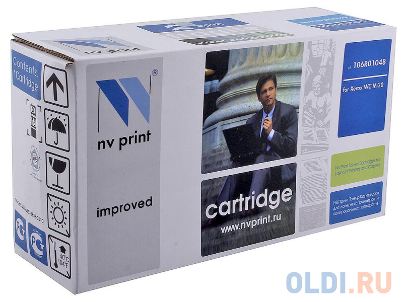 

Картридж NV-Print 106R01048 для WC M20/M20i черный 8000стр