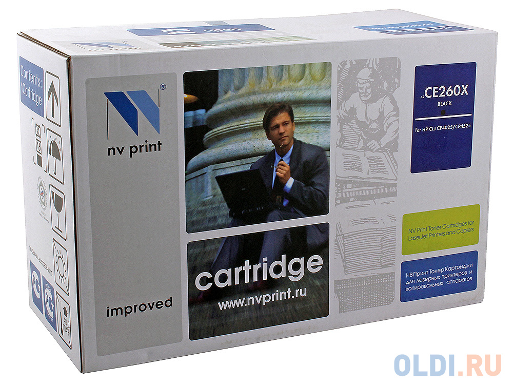 

Картридж NV-Print CE260X CE260X CE260X 11000стр Черный