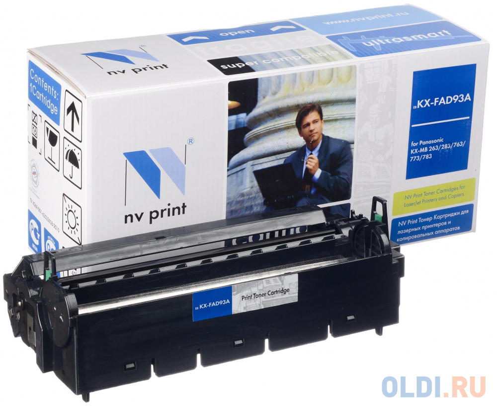Фотобарабан NV-Print KX-FAD93A 6000стр фотобарабан nv print tk 815k 6000стр
