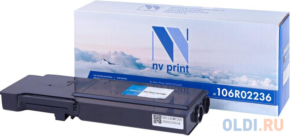 Картридж NV-Print 106R02236 8000стр Черный картридж nv print 106r02236 8000стр