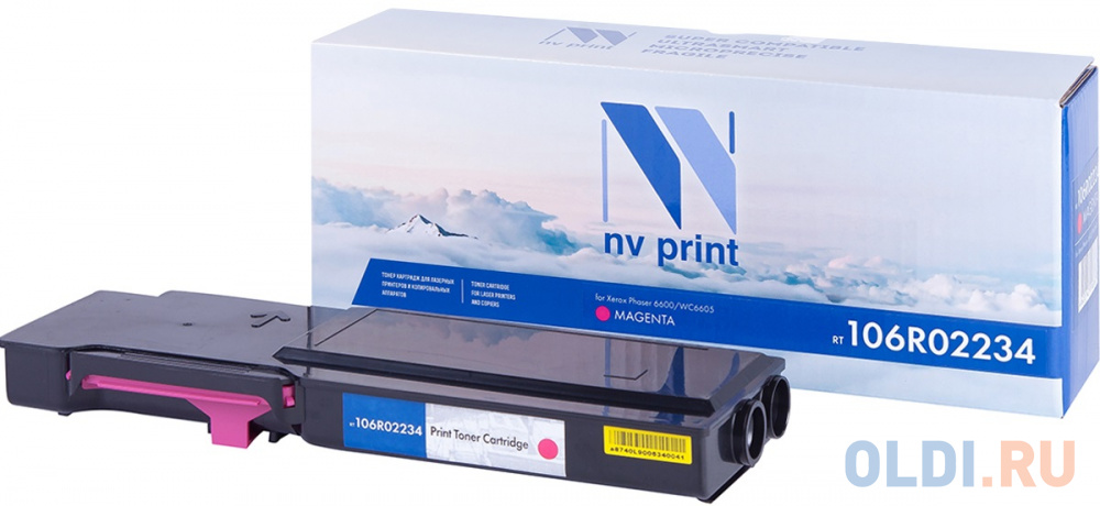 Картридж NV-Print 106R02234 6000стр Пурпурный картридж nv print 106r02234 6000стр пурпурный