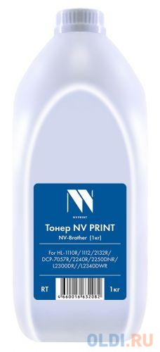Тонер NV-Print NV- Brother (1кг) для HL-1110R/1112/1210WR/1212/DCP-1510R/1512 тонер nv print for tn2240 hl 1112 hl 1212 dcp 151 premium 50g бутыль