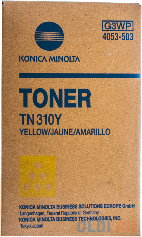 

Тонер Konica-Minolta bizhub C350/351/450 желтый TN-310Y (o