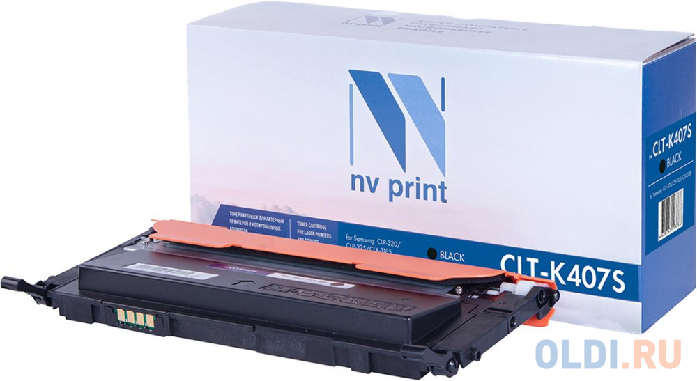 Картридж NV-Print NV-CLT-K407S 1500стр Черный