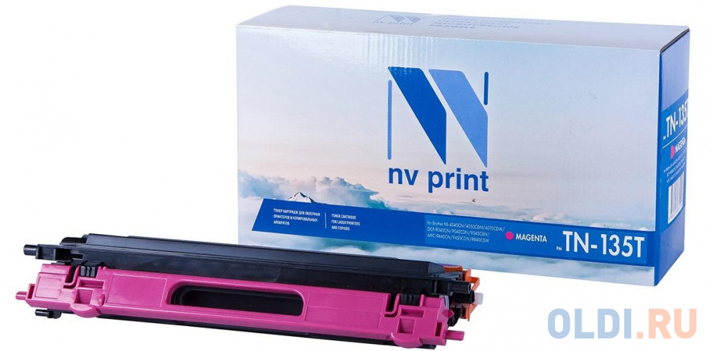 Картридж NV-Print NV-TN135TM 4000стр Пурпурный