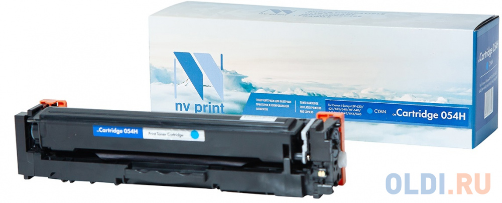 Картридж NV-Print 054H C 2300стр Голубой картридж easyprint cf401x 2300стр голубой