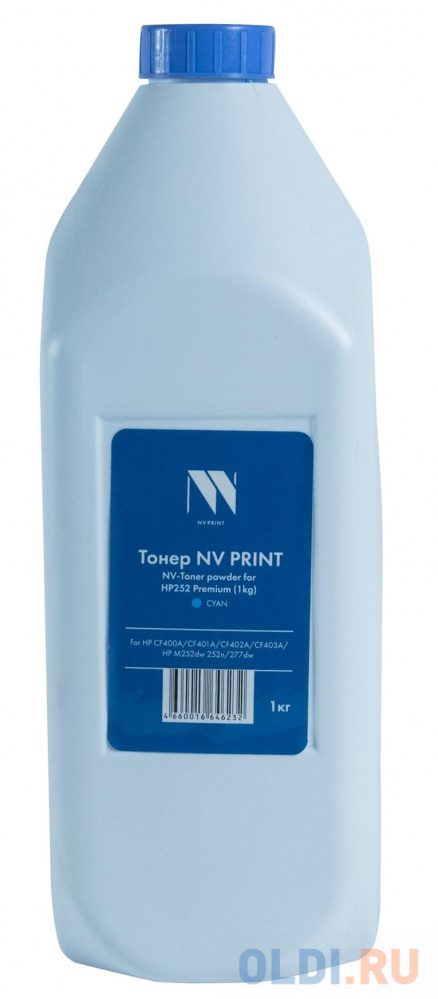 Тонер NV PRINT  TYPE1 for HP  M252dw/M252n/M277dw/M277n Cyan (1KG) тонер nv print type1 for hp m252dw m252n m277dw m277n   1kg